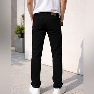 Men's Black Straight Leg Jeans Size 30 New With Tags